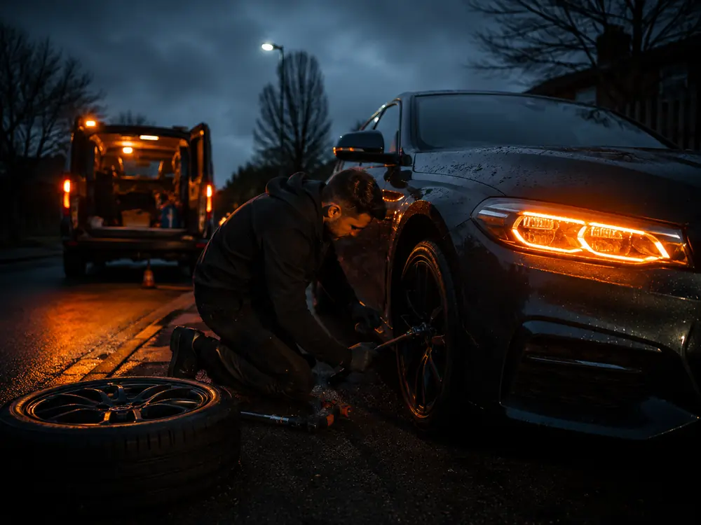 Mobile Tyre Emergency Fitting